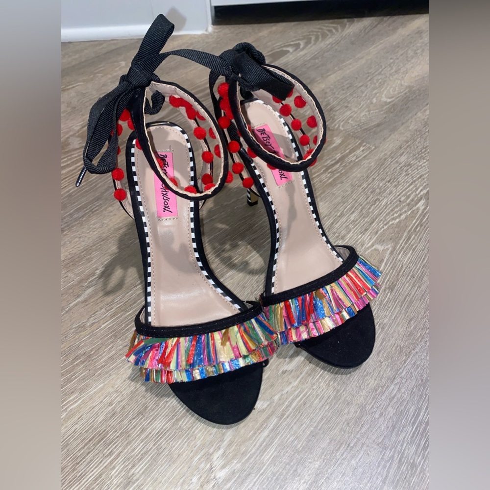 Betsey Johnson Rina High Heeled Sandals
